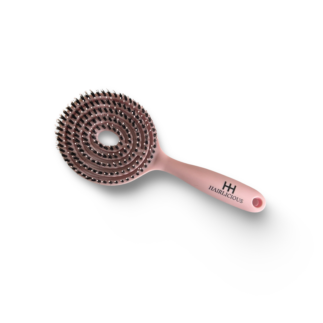 Hairlicious Detangler Hårborste Rosa