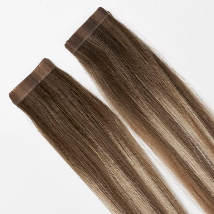 Premium Tape Extensions B2.6/10.7 Dark Ashy Blonde Balayage