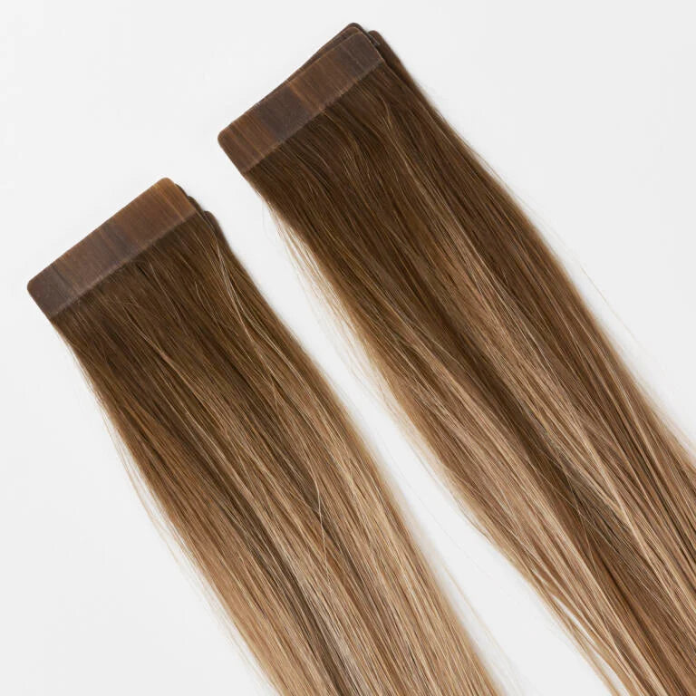 Premium Tape Extensions B5.1/7.3 Brown Ash Blonde Balayage